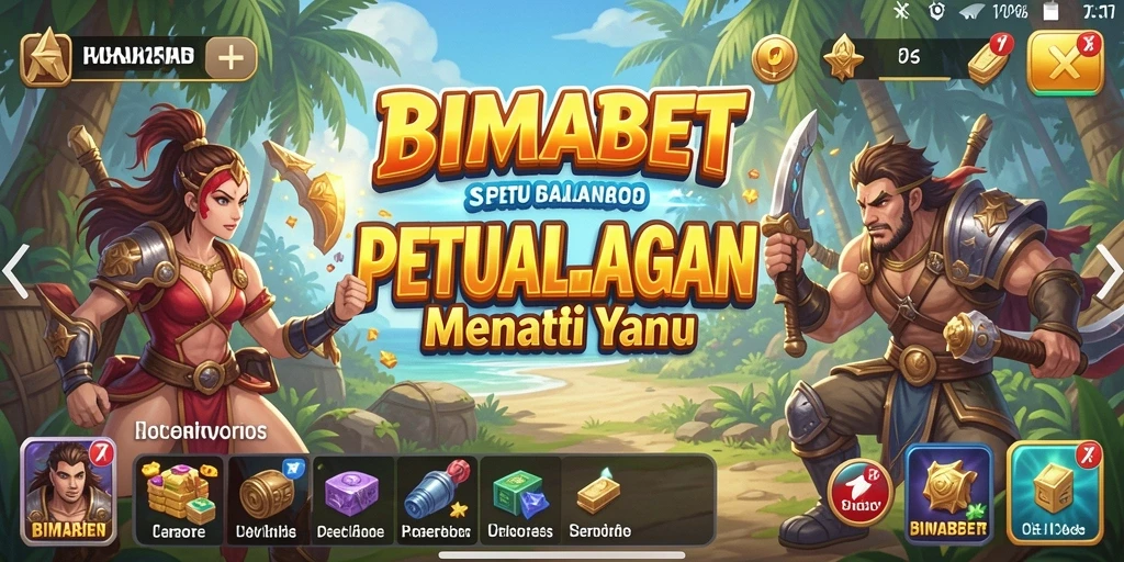 Screenshot gameplay BIMABET menampilkan eksplorasi mendalam yang menarik.