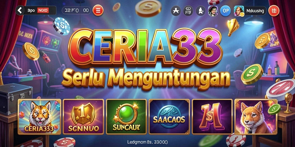 Tangkapan layar gameplay Slot CERIA33 yang menegangkan dan menghibur.