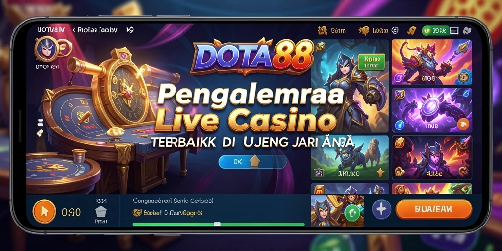 Tampilan gameplay menarik DOTA88 dengan dealer profesional.