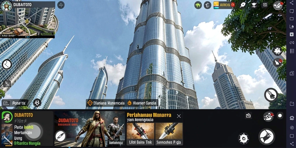 Tangkapan layar DUBAITOTO menampilkan aksi seru pertahanan menara.