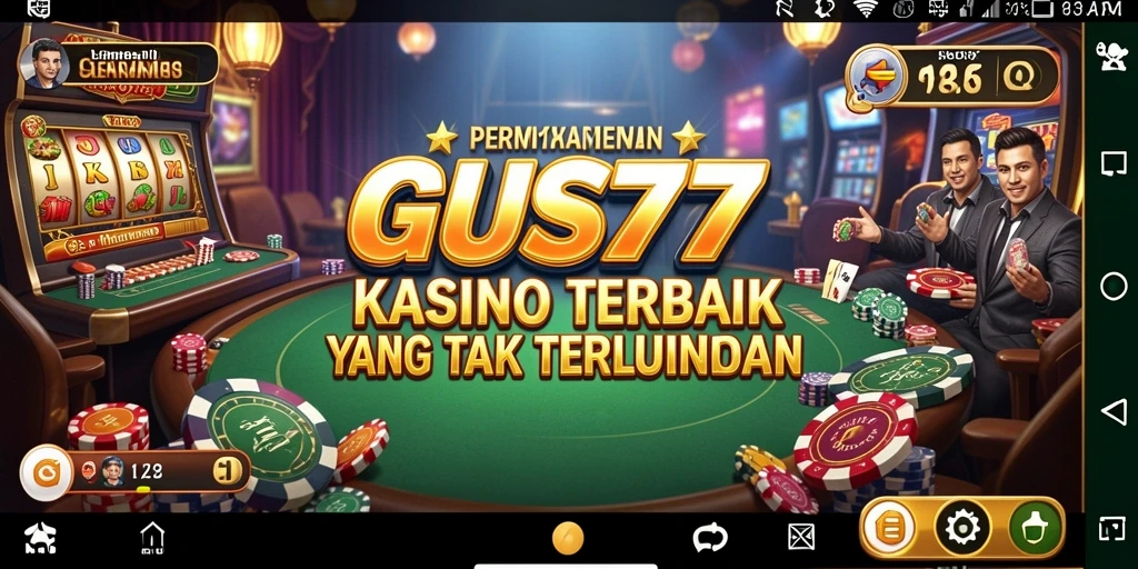 Tampilan screenshot GUS77 menunjukkan pengalaman bermain Kasino yang mencekam dan menarik.