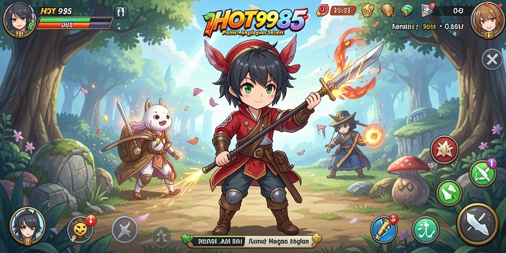Tampilan gameplay HOT985 yang memukau dan menarik.