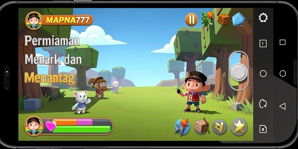 Tampilan gameplay MAPNA777 yang menantang dan mengasyikkan.