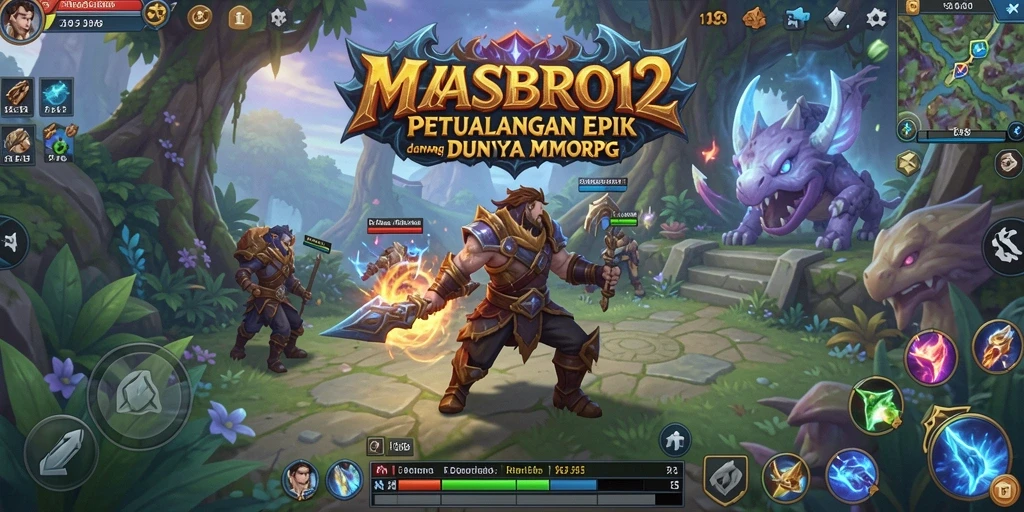 Tampilan gameplay menakjubkan dari MASBRO12 yang mengasyikkan.
