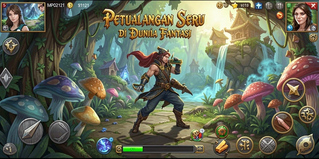 Tampilan gameplay seru di MPO2121 dengan berbagai petualangan.