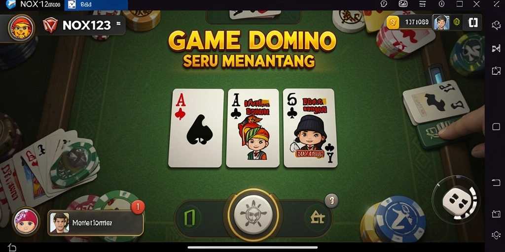 Gameplay seru dan tantangan menarik di NOX123.