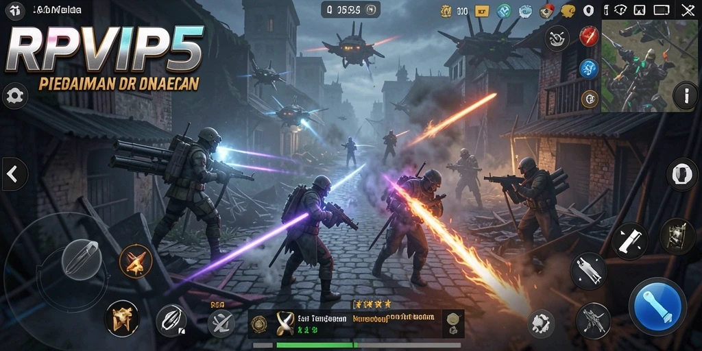 Tampilan gameplay menarik dan menegangkan dari RPVIP5.